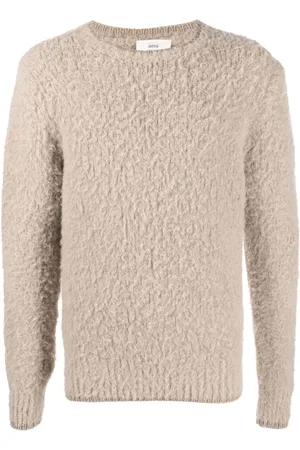 Ami Long-sleeved crew-neck jumper