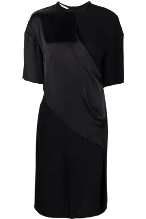Stella McCartney Panelled draped T-shirt dress