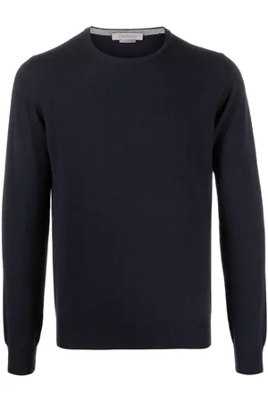 corneliani Fine-knit long-sleeve jumper
