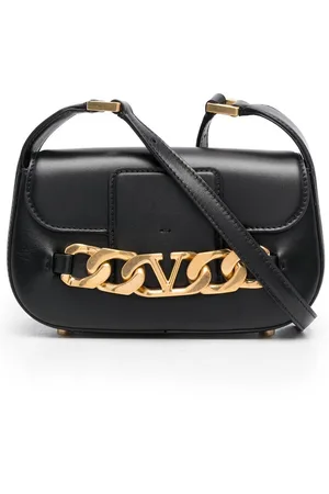 VALENTINO GARAVANI VLogo leather crossbody bag