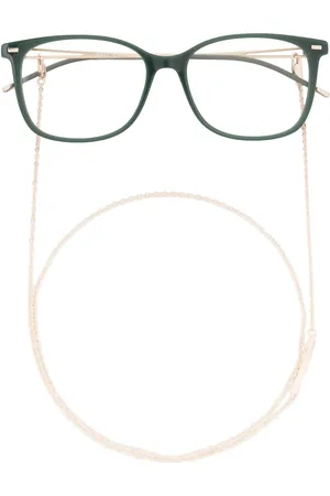 HUGO BOSS Rectangle-frame glasses