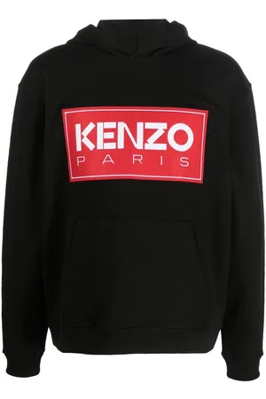 Kenzo Logo-print detail hoodie