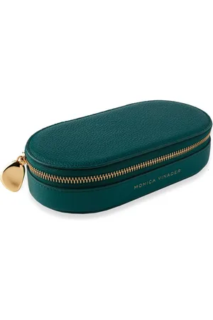 Monica Vinader Oval leather jewellery box
