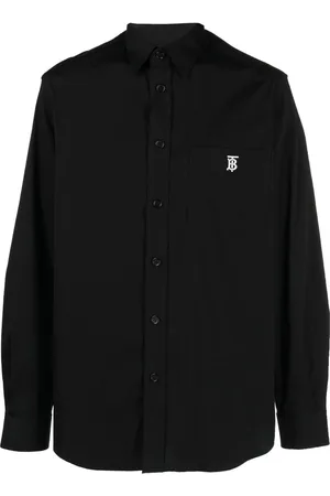 Burberry Logo-embroidered shirt