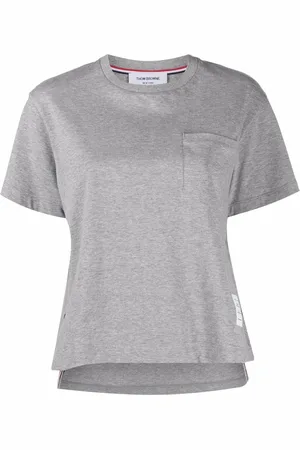Thom Browne RWB tab cotton T-shirt