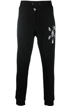 Philipp Plein Hexagon tapered track pants