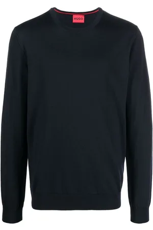 HUGO BOSS Wool crew-neck jumper
