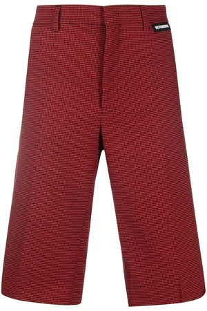 Vetements Houndstooth tailored shorts