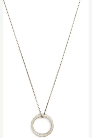 Maison Margiela Numerical ring pendant necklace