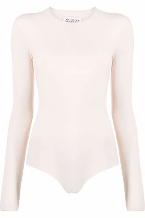 Maison Margiela Round-neck jersey bodysuit
