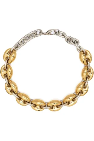Paco rabanne Two-tone choker necklace