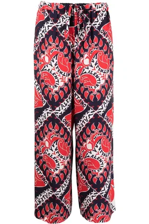 VALENTINO GARAVANI Archive Manifesto-print trousers
