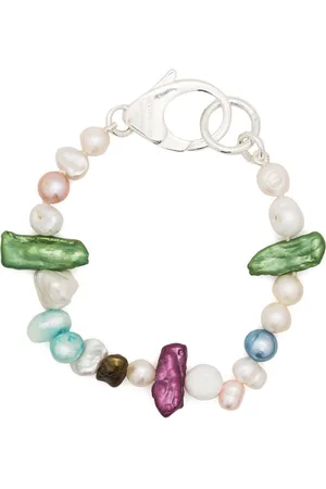 Hatton Labs Crystal-embellished sterling bracelet