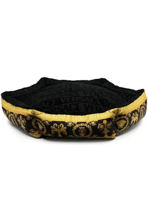 VERSACE Logo print pet bed
