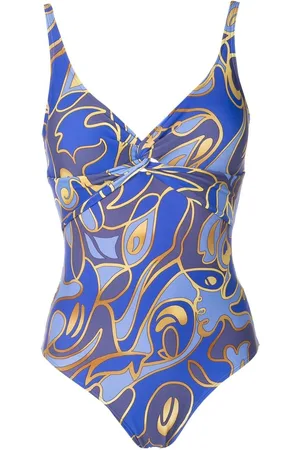 Lygia & Nanny Graphic-print swimsuit