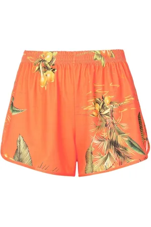 Lygia & Nanny Floral-print high-waist shorts