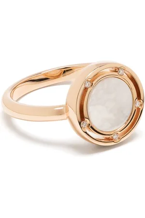 Damiani 18kt rose gold D.Side diamond ring