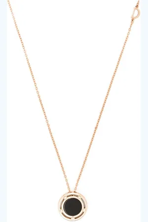 Damiani 18kt rose gold D.Side diamond pendant necklace