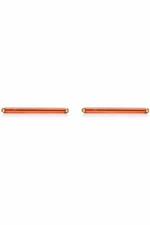 Beatriz Palacios Neon short earrings