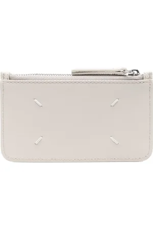 Maison Margiela Four-stitch leather card holder