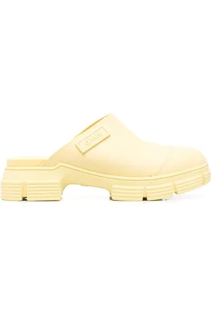 Ganni City chunky-sole mules