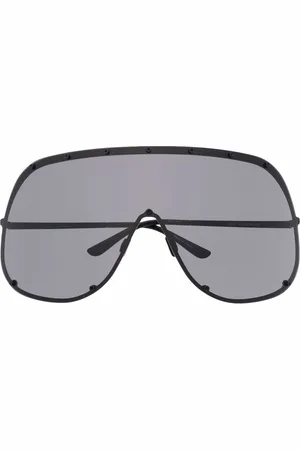 Rick Owens Oversized shield-frame sunglasses