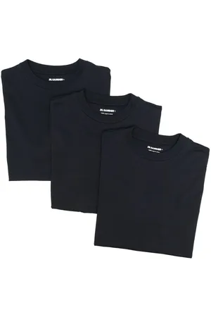 Jil Sander Logo-patch detail T-shirt pack