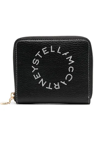 Stella McCartney Logo-print detail zipped wallet