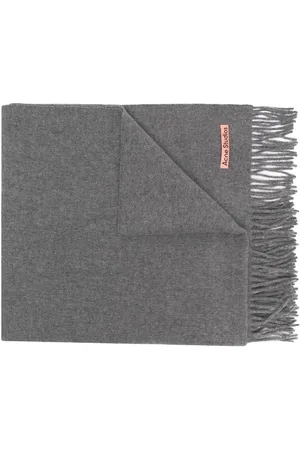 Acne Studios Fringed wool scarf
