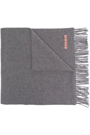 Acne Studios Fringed wool scarf