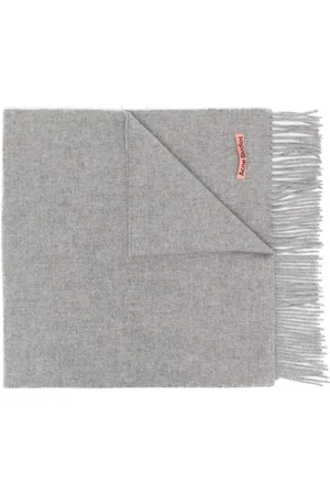 Acne Studios Fringed wool scarf