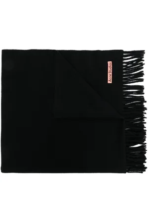 Acne Studios Fringed wool scarf