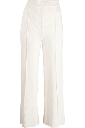 AERON Straight-leg merino-cashmere trousers