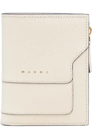 Marni Logo-stamp leather wallet