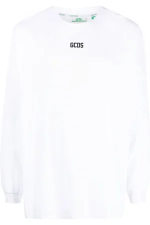 GCDS Logo-print long-sleeved T-shirt