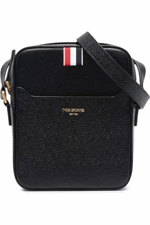 Thom Browne Grosgrain-tab camera bag