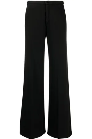 FORTE FORTE High-rise wide-leg trousers