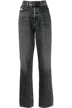 Diesel 1956 straight-leg cropped jeans