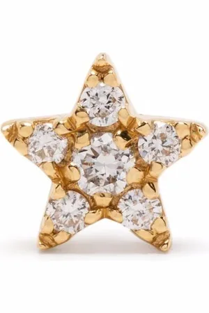 DJULA 18kt yellow Star diamond earring
