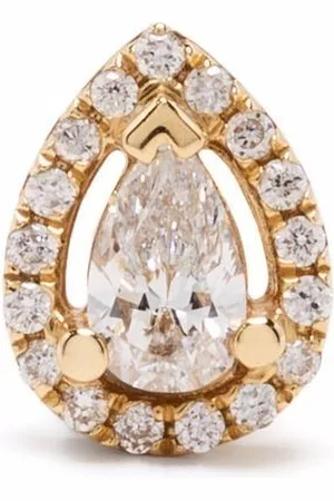 DJULA 18kt yellow diamond stud earring