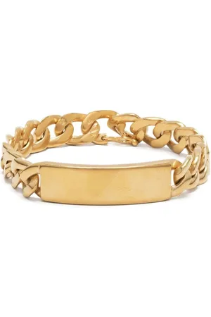 Maison Margiela Logo-engraved chain bracelet
