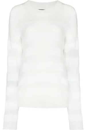 RTA Agatha striped knitted top