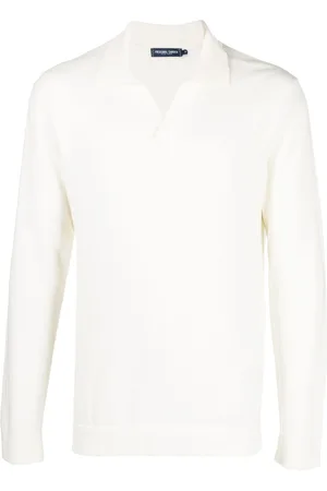Frescobol Carioca Knitted long-sleeve polo shirt
