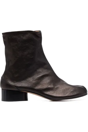 Maison Margiela Tabi 30mm leather ankle boots