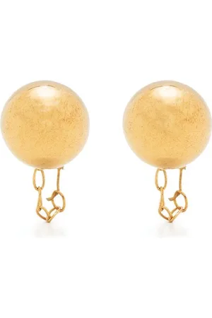 Jil Sander Ball-stud chain earrings