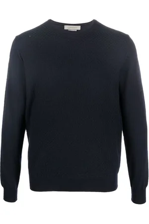 corneliani Crew-neck long-sleeve jumper