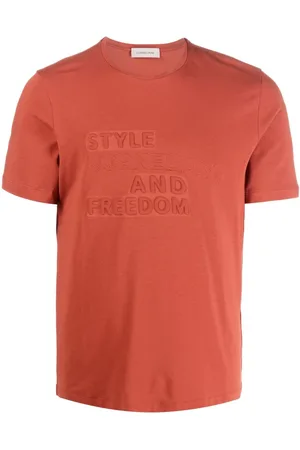 corneliani Debossed-logo cotton T-shirt