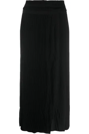 HENRIK VIBSKOV High-waisted pleated midi skirt
