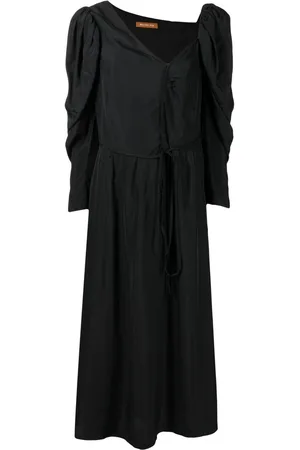REJINA PYO Long-puff sleeve midi dress
