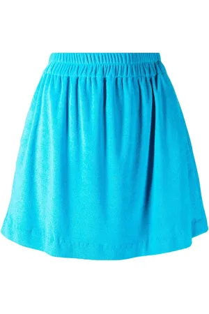 Bambah Towelling-effect mini skirt